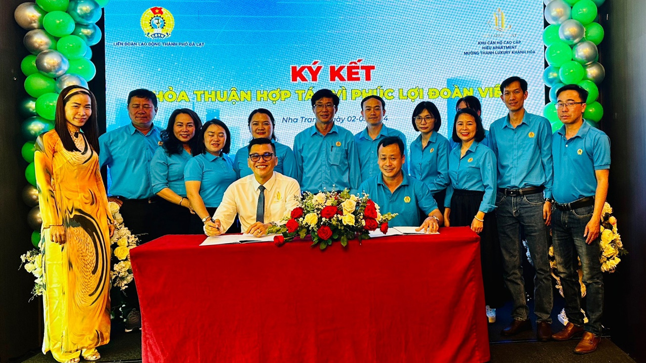 Ký kết thoả thuận ''Phúc lợi đoàn viên''
