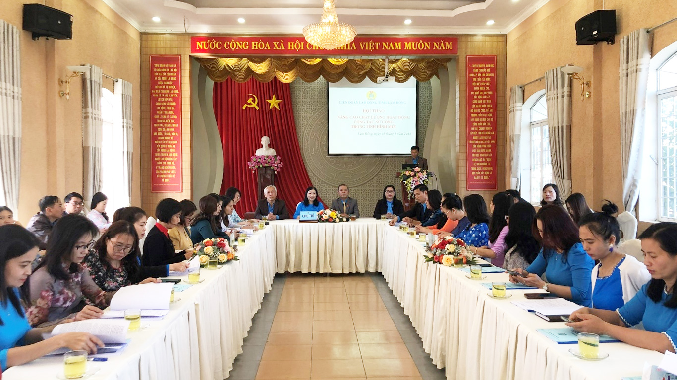 Nâng cao chất lượng hoạt động công tác nữ công trong tình hình mới