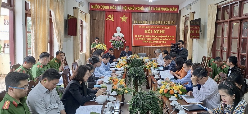 Lạc Dương: Sơ kết 2 năm triển khai thực hiện Đề án 06 của Chính phủ