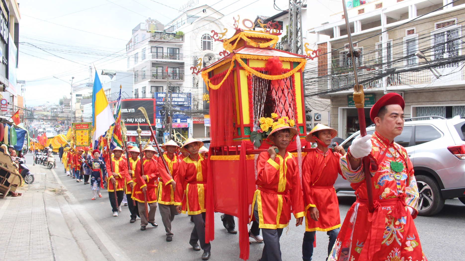 Lễ rước Thánh Mẫu Vân Hương bảo tồn di sản Tín ngưỡng thờ Mẫu