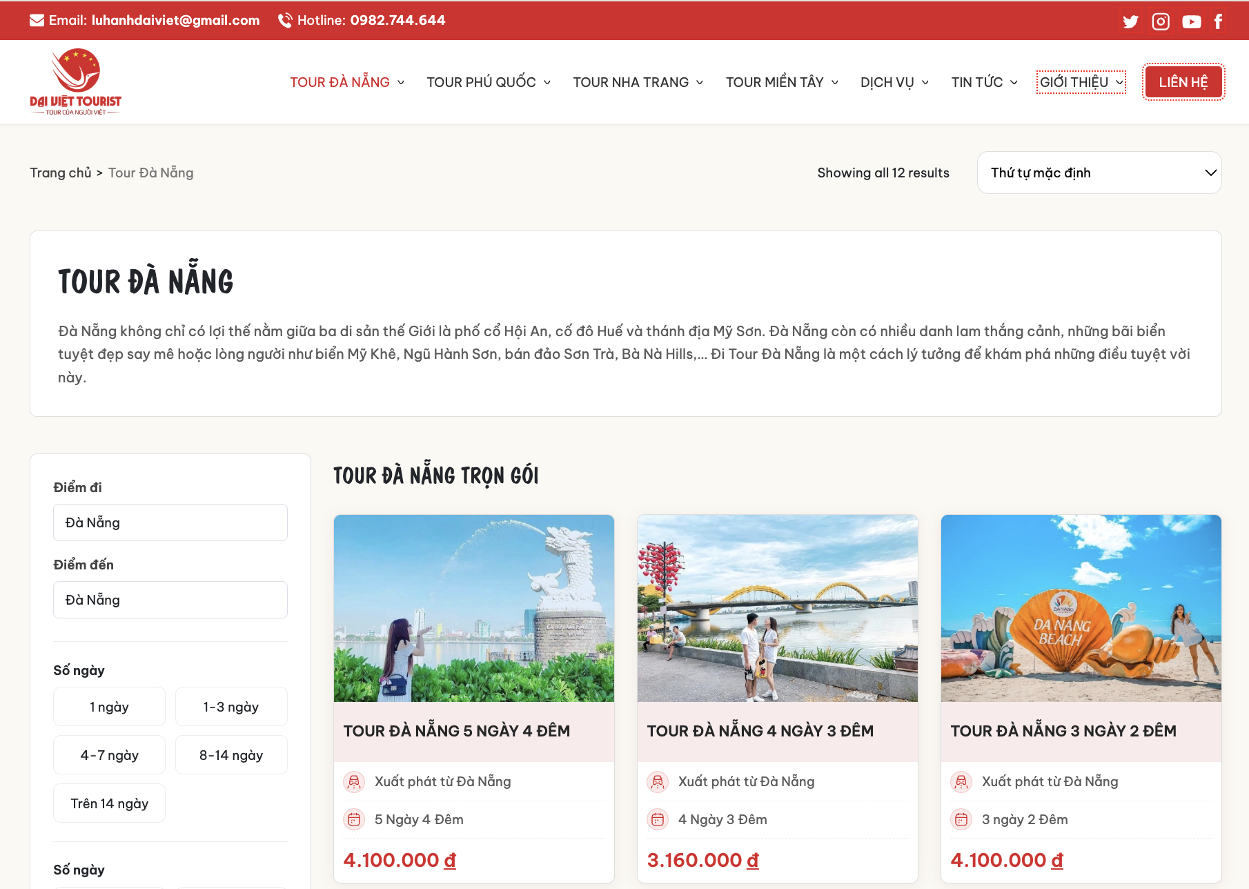 Đại Việt Tourist thương hiệu uy tín khẳng định thế mạnh trên thị trường