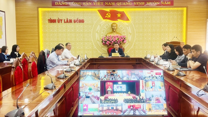 Hội nghị trực tuyến toàn quốc về công tác đào tạo, bồi dưỡng cán bộ, công chức, viên chức