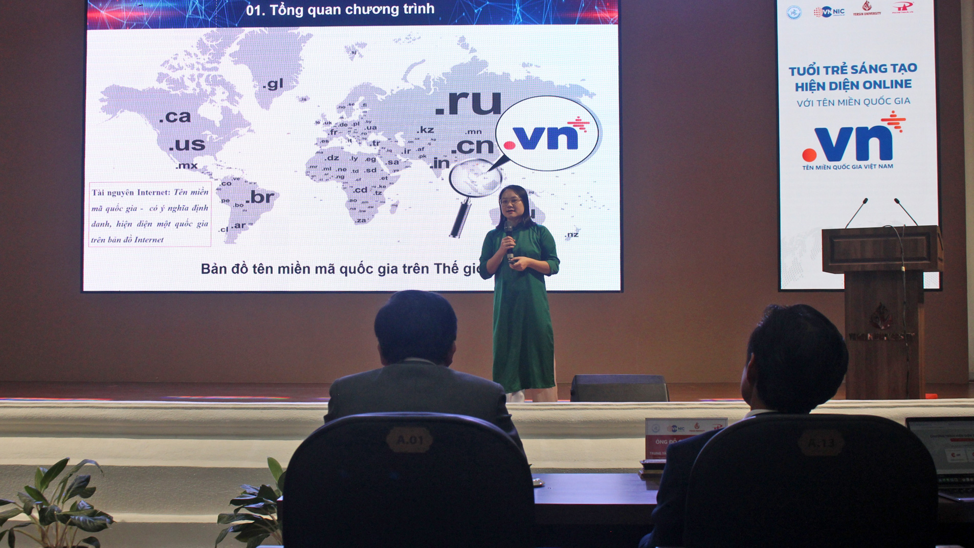 Chương trình “Tuổi trẻ sáng tạo - Hiện diện trực tuyến với tên miền quốc gia .vn”