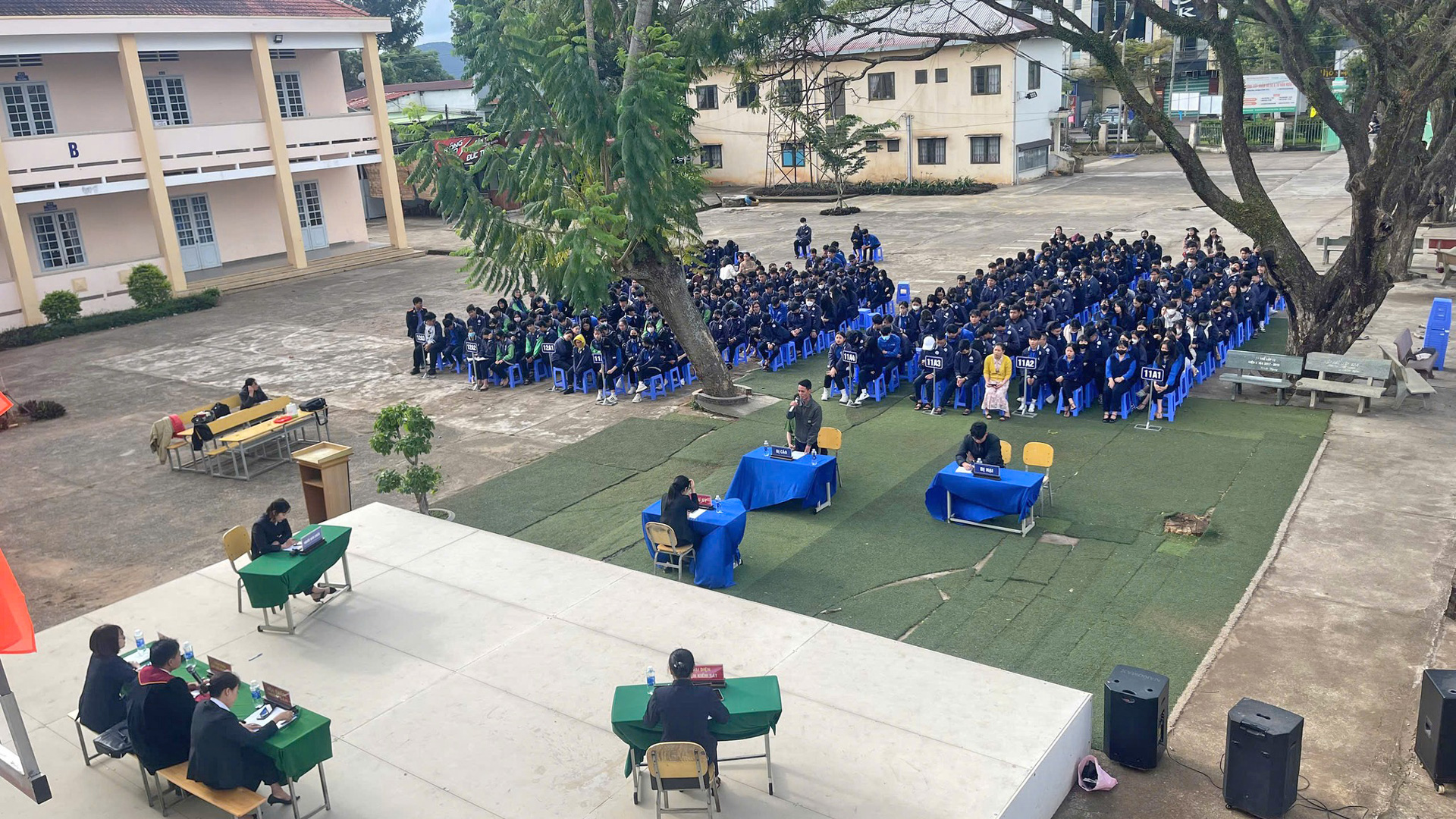 Hiệu quả tuyên truyền từ những phiên tòa giả định 