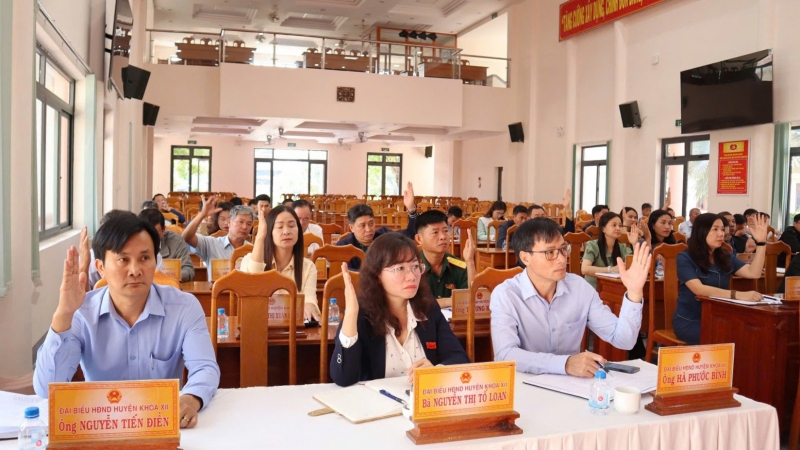 HĐND huyện Đức Trọng khóa XII tổ chức Kỳ họp chuyên đề