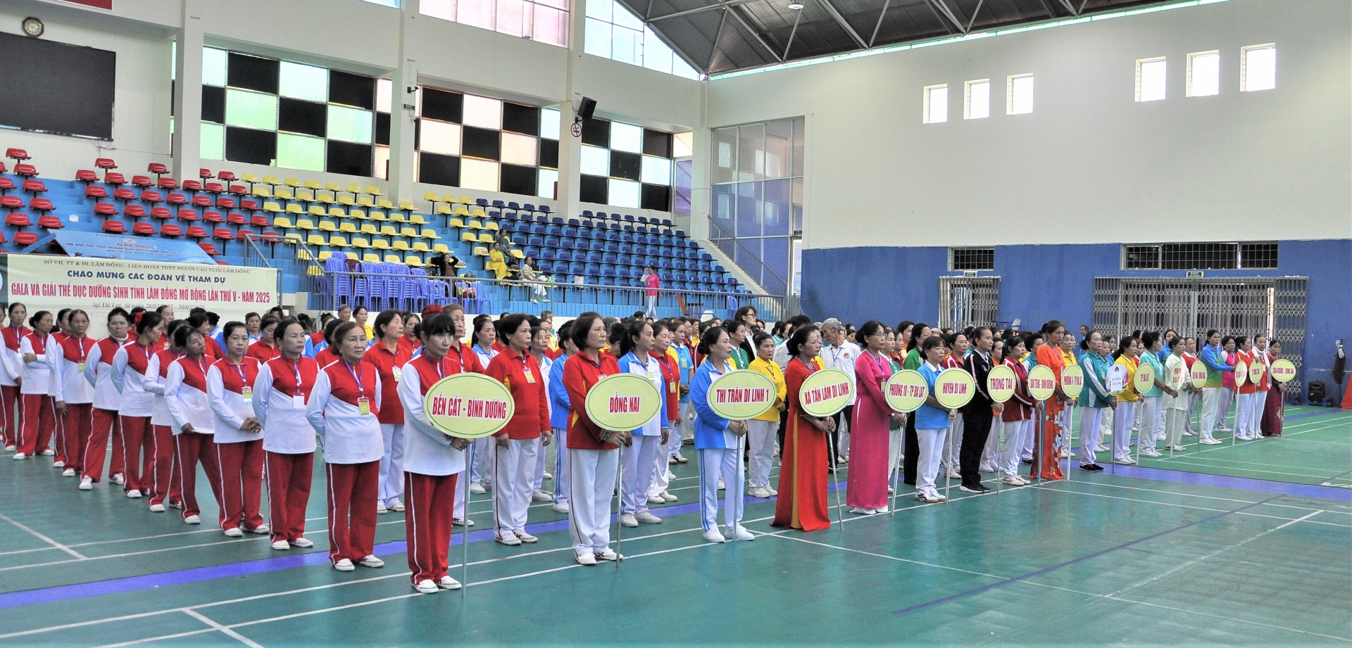 ​​​​​​​17 câu lạc bộ tranh tài tại Gala và Giải Thể dục dưỡng sinh Lâm Đồng mở rộng lần thứ V 