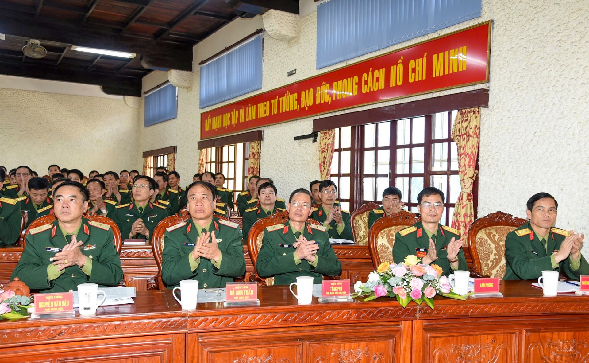 Học viện Lục quân: 22 giảng viên thi, xét giảng viên dạy giỏi