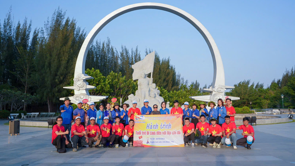 Tuổi trẻ huyện Di Linh tổ chức hành trình Vì biển đảo quê hương