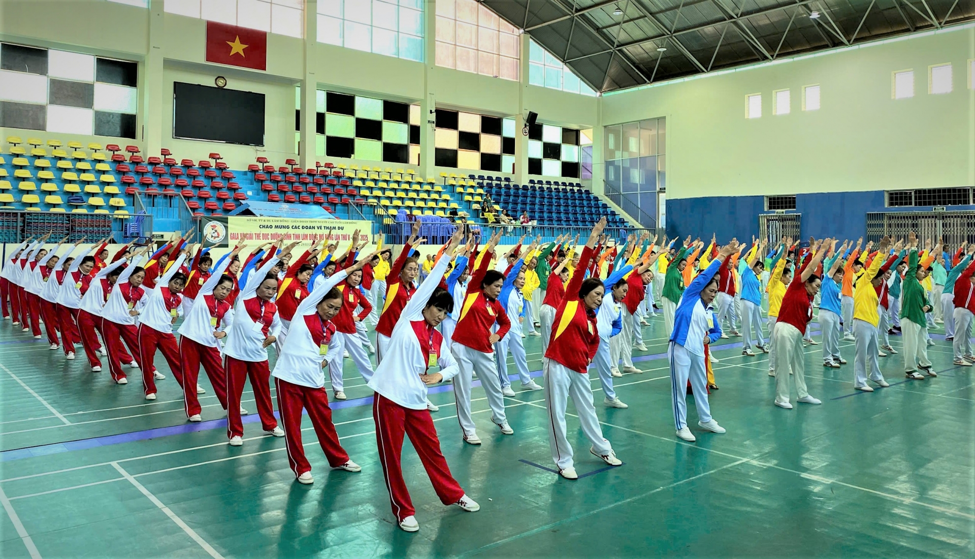 Di Linh dẫn đầu toàn đoàn tại Gala và Giải Thể dục dưỡng sinh Lâm Đồng mở rộng lần thứ V