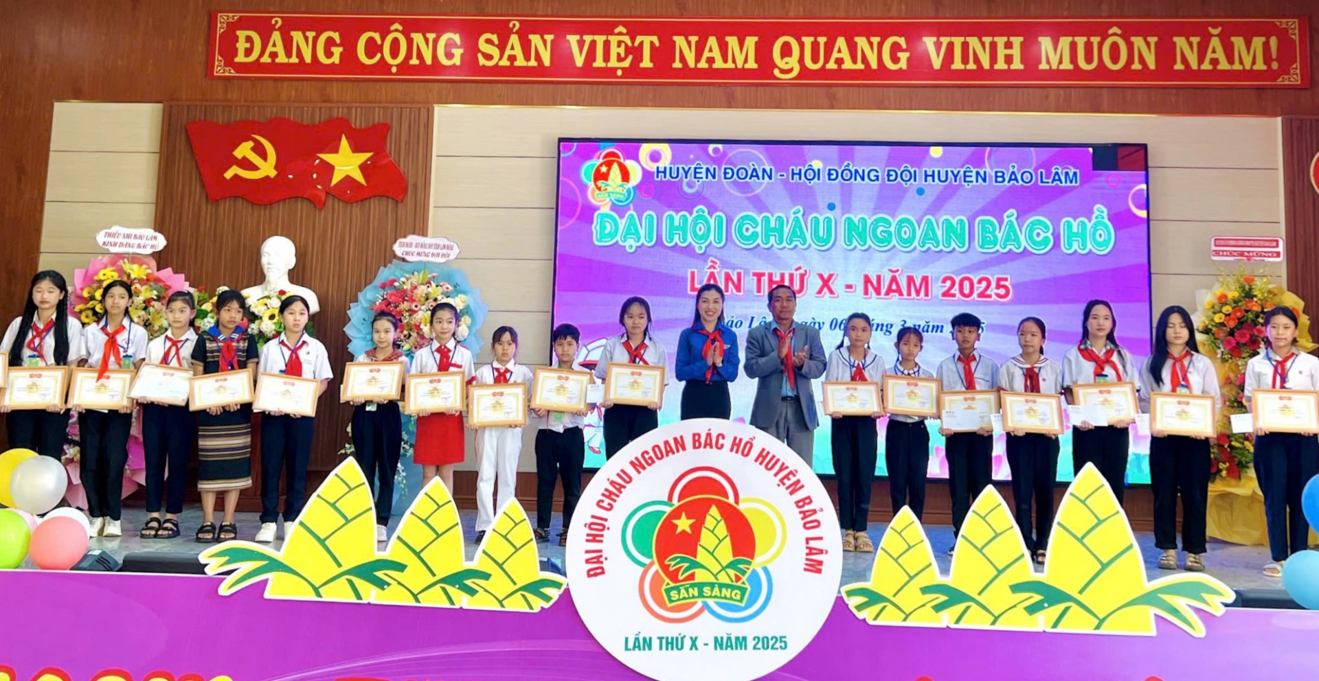 Bảo Lâm: Đại hội Cháu ngoan Bác Hồ lần thứ X