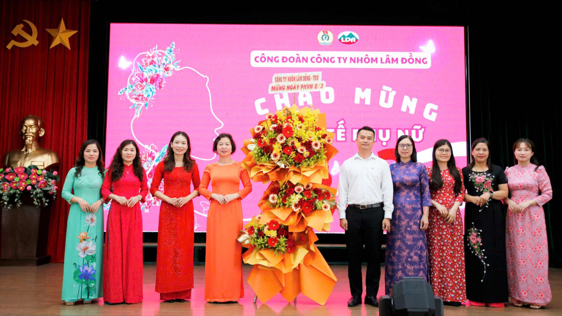 Công ty Nhôm Lâm Đồng gặp mặt kỷ niệm Ngày Quốc tế Phụ nữ 8/3