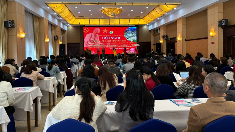 Liên đoàn Lao động Đà Lạt triển khai Chuyên đề học tập và làm theo tư tưởng, đạo đức, phong cách Hồ Chí Minh năm 2025