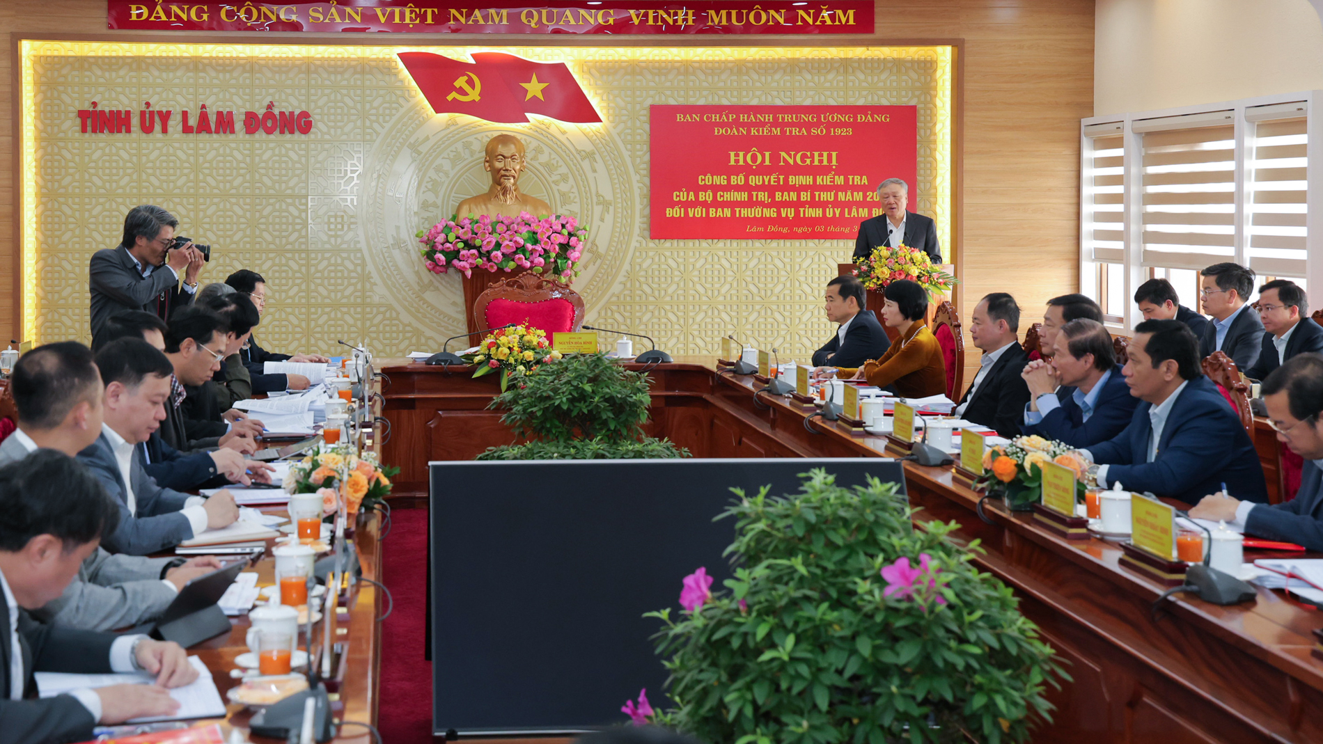 Đoàn kiểm tra của Bộ Chính trị, Ban Bí thư: Lâm Đồng đã rất nỗ lực, quyết tâm và thực hiện có hiệu quả các nghị quyết, chỉ thị, kết luận của Trung ương