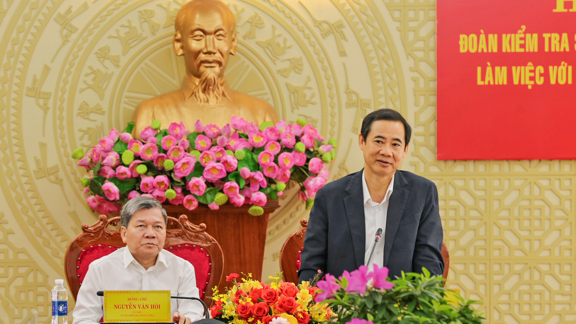 Đoàn kiểm tra của Bộ Chính trị, Ban Bí thư làm việc với Ban Thường vụ Tỉnh ủy Lâm Đồng