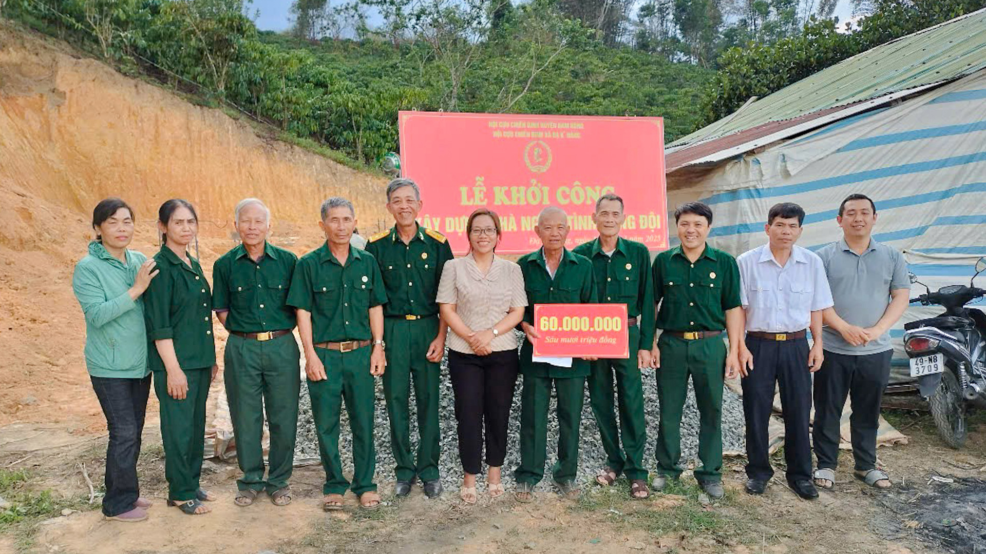 Chung tay xóa nhà tạm, nâng cao đời sống hội viên cựu chiến binh