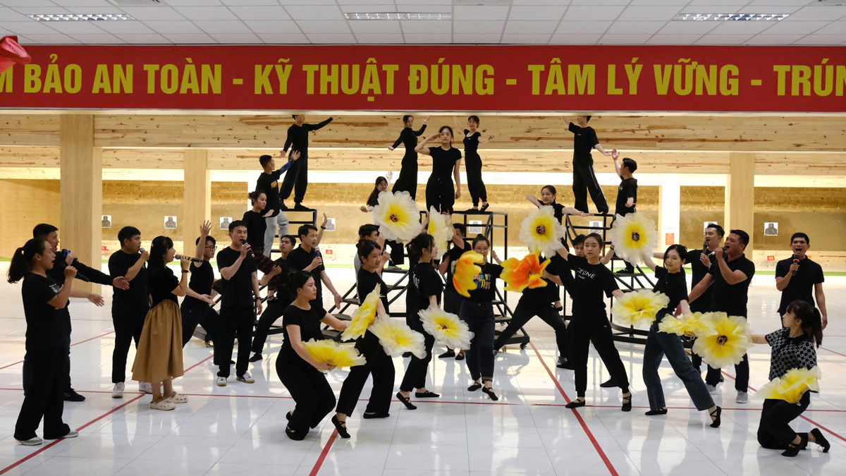 Đoàn nghệ thuật quần chúng Công an Lâm Đồng sẵn sàng cho Hội diễn lớn