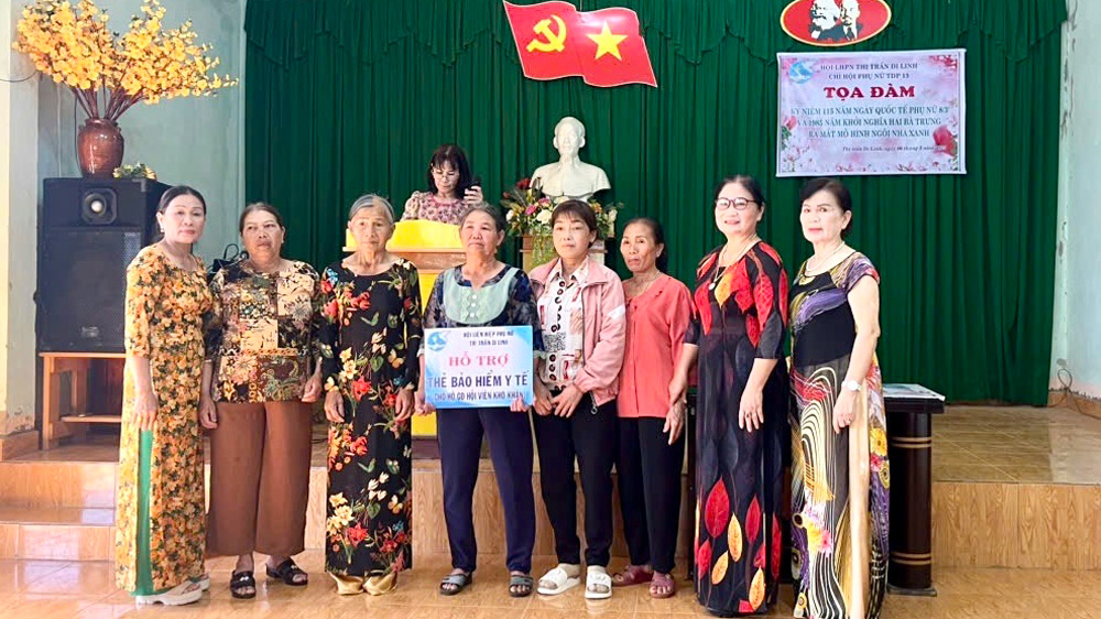 Đồng hành, sẻ chia cùng hội viên, phụ nữ nghèo và trẻ em có hoàn cảnh khó khăn