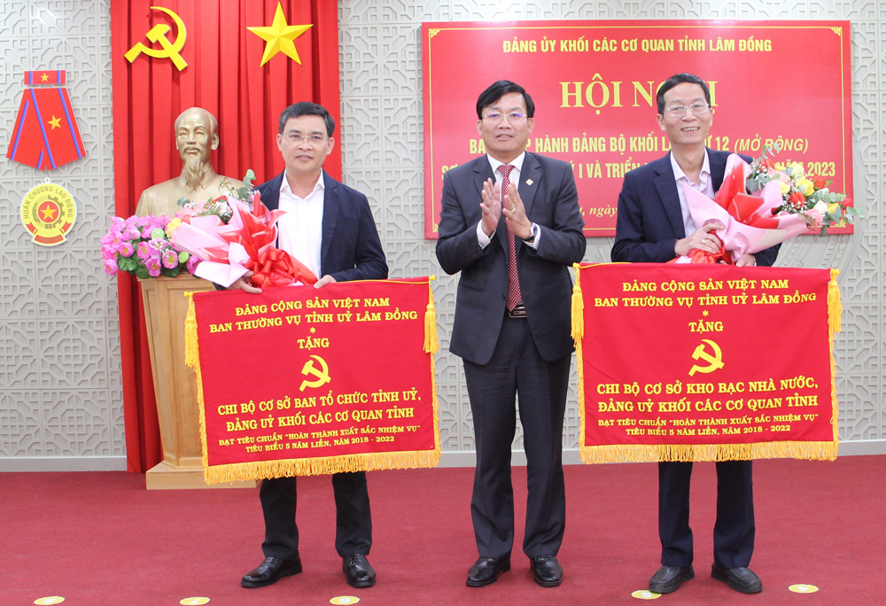 Hội nghị Ban Chấp hành Đảng bộ Khối các cơ quan tỉnh lần thứ 12