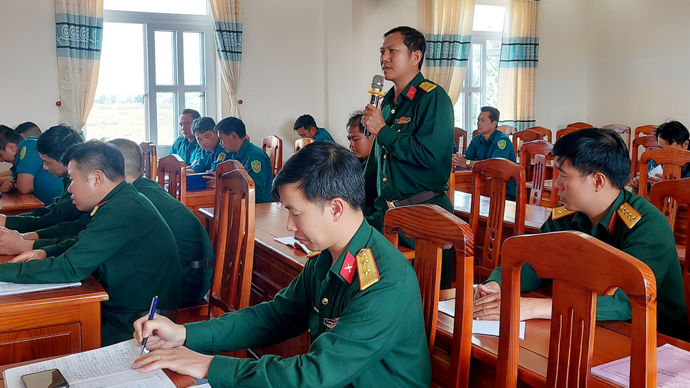Thực hiện Quy chế dân chủ cơ sở trong lực lượng vũ trang Đức Trọng