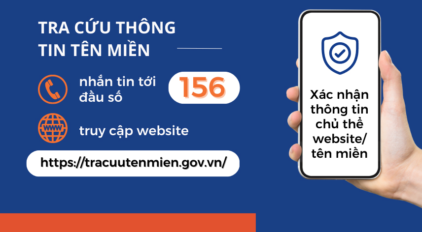 Triển khai sử dụng đầu số 156 để tra cứu thông tin tên miền