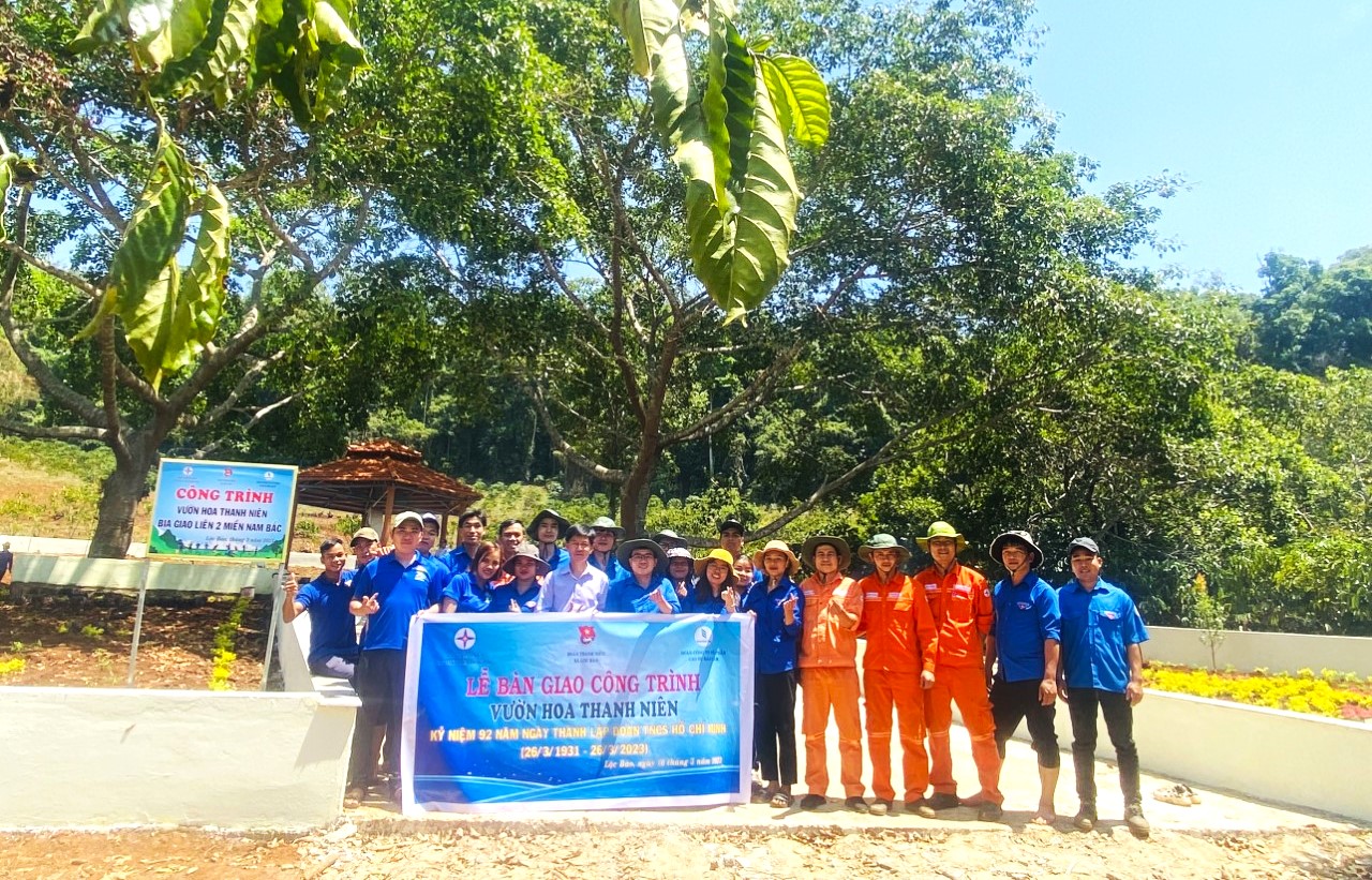Tuổi trẻ Công ty Thủy điện Đồng Nai với nhiều hoạt động ý nghĩa trong Tháng Thanh niên
