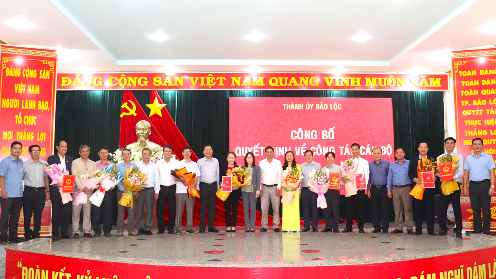 Bảo Lộc: Điều động, luân chuyển nhiều cán bộ, quản lý