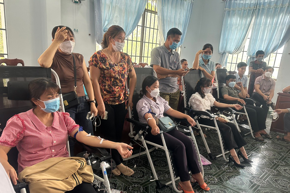 Cát Tiên: Tiếp nhận 174 đơn vị máu tại Ngày hội Hiến máu tình nguyện
