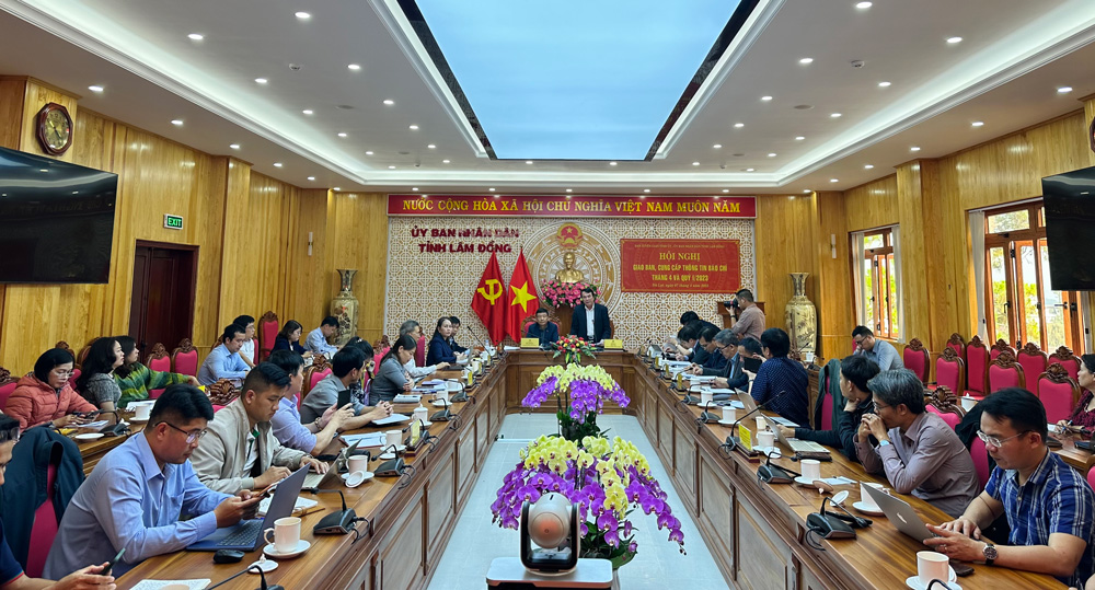 Hội nghị Giao ban báo chí tháng 4/2023