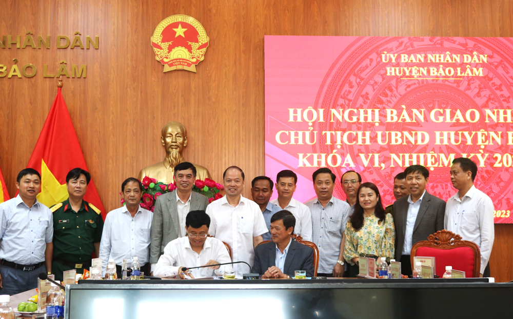 Đồng chí Trương Hoài Minh tạm thời phụ trách, điều hành UBND huyện Bảo Lâm