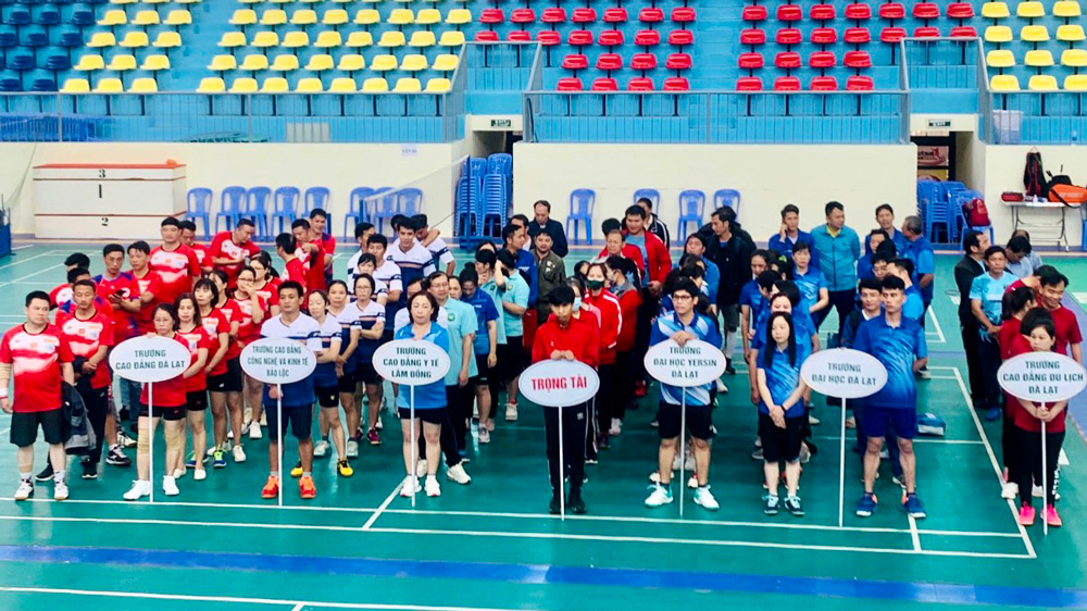 Hội thao khối thi đua các Trường Chuyên nghiệp, Cao đẳng, Đại học năm học 2022 - 2023