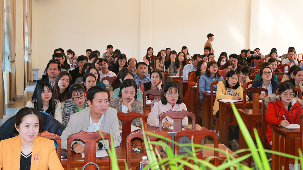 Tập huấn công tác bảo vệ bí mật Nhà nước cho công chức, viên chức ngành Giáo dục và Đào tạo