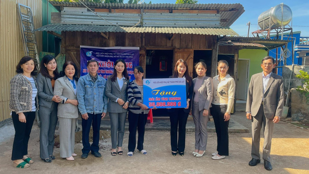 Đà Lạt: Khởi công xây dựng mái ấm tình thương cho hội viên phụ nữ có hoàn cảnh khó khăn