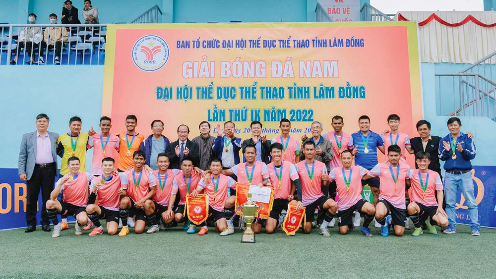 Di Linh - điển hình trong Phong trào Thể dục thể thao