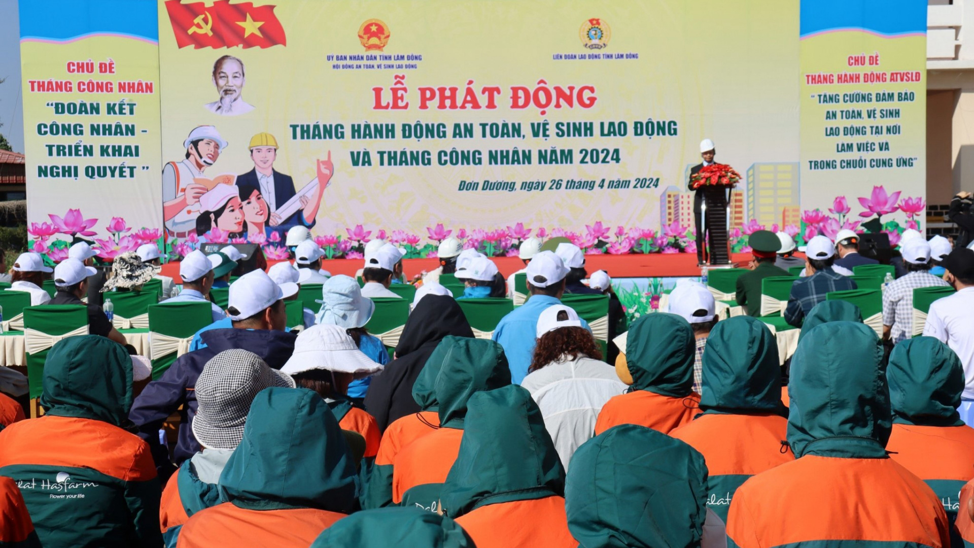 Phát động Tháng hành động An toàn vệ sinh lao động và Tháng công nhân năm 2024