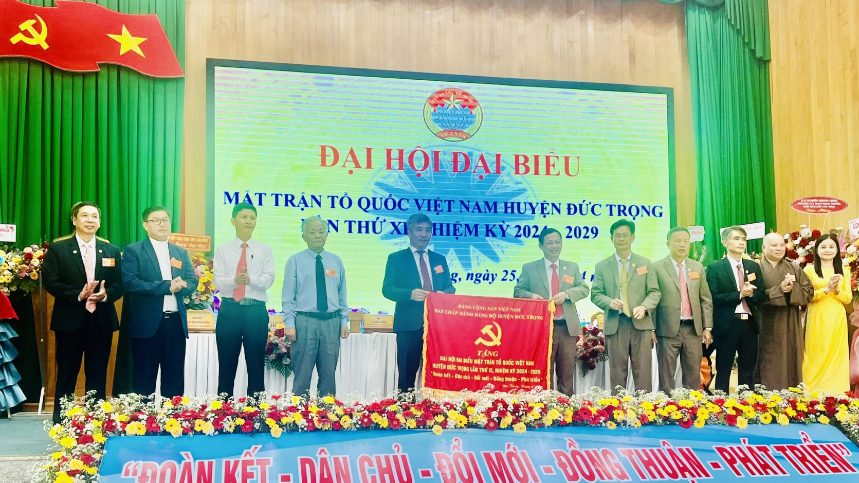 Đại hội đại biểu MTTQ huyện Đức Trọng khoá XI, nhiệm kỳ 2024 – 2029 thành công tốt đẹp