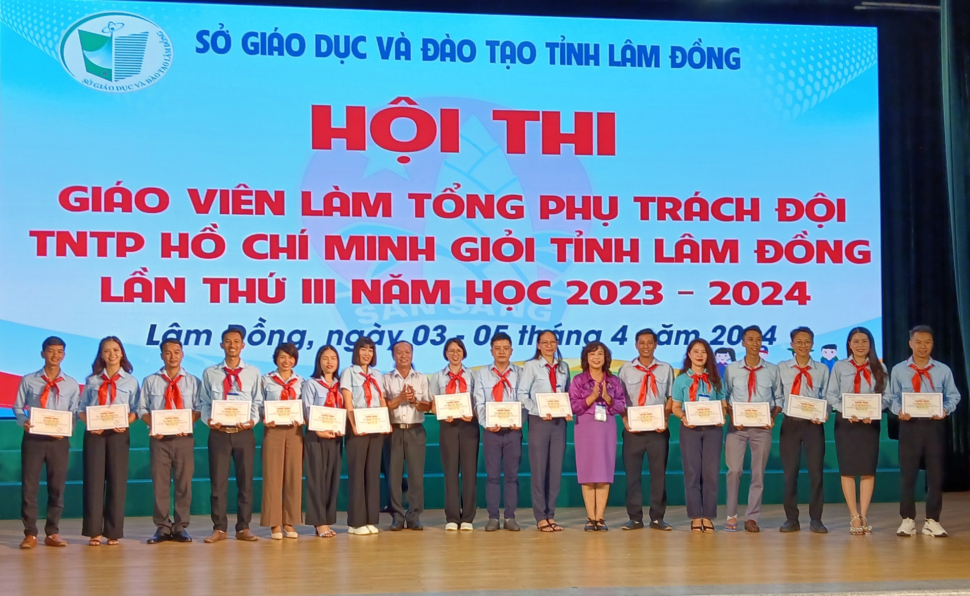 74 giáo viên được công nhận danh hiệu giáo viên làm Tổng phụ trách Đội giỏi cấp tỉnh lần thứ III