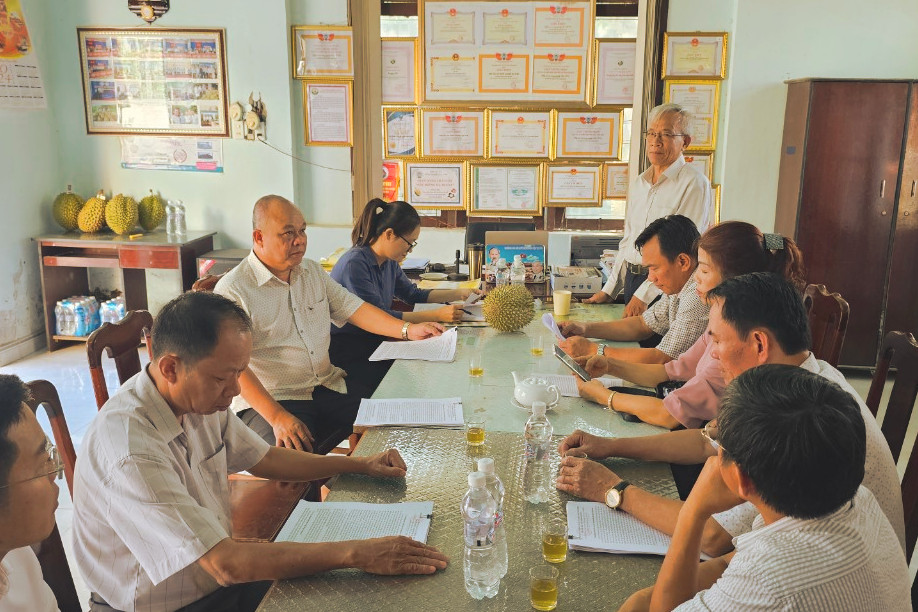 Trao đổi kinh nghiệm trong công tác quản lý và phát triển nhãn hiệu chứng nhận sầu riêng