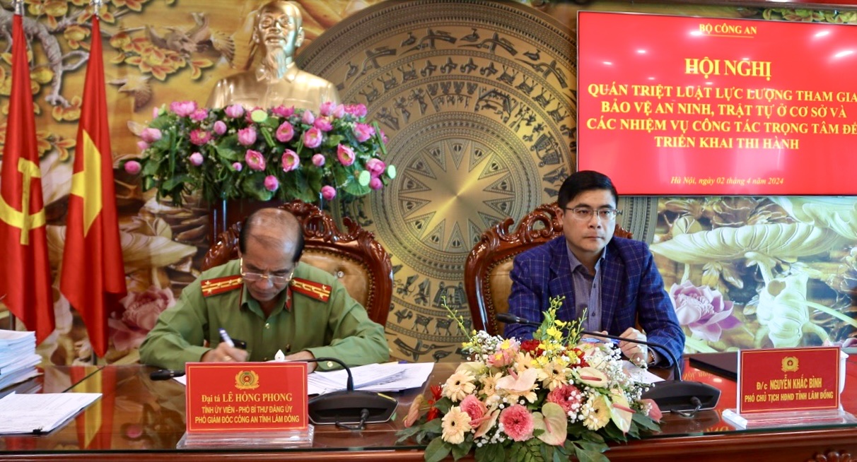 Quán triệt Luật Lực lượng tham gia bảo vệ an ninh trật tự ở cơ sở
