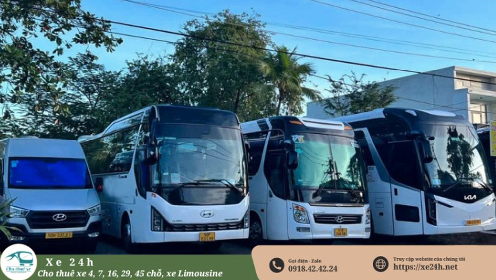 Xe 24h cho thuê xe du lịch chuyên nghiệp đang tin cậy mà bạn cần biết