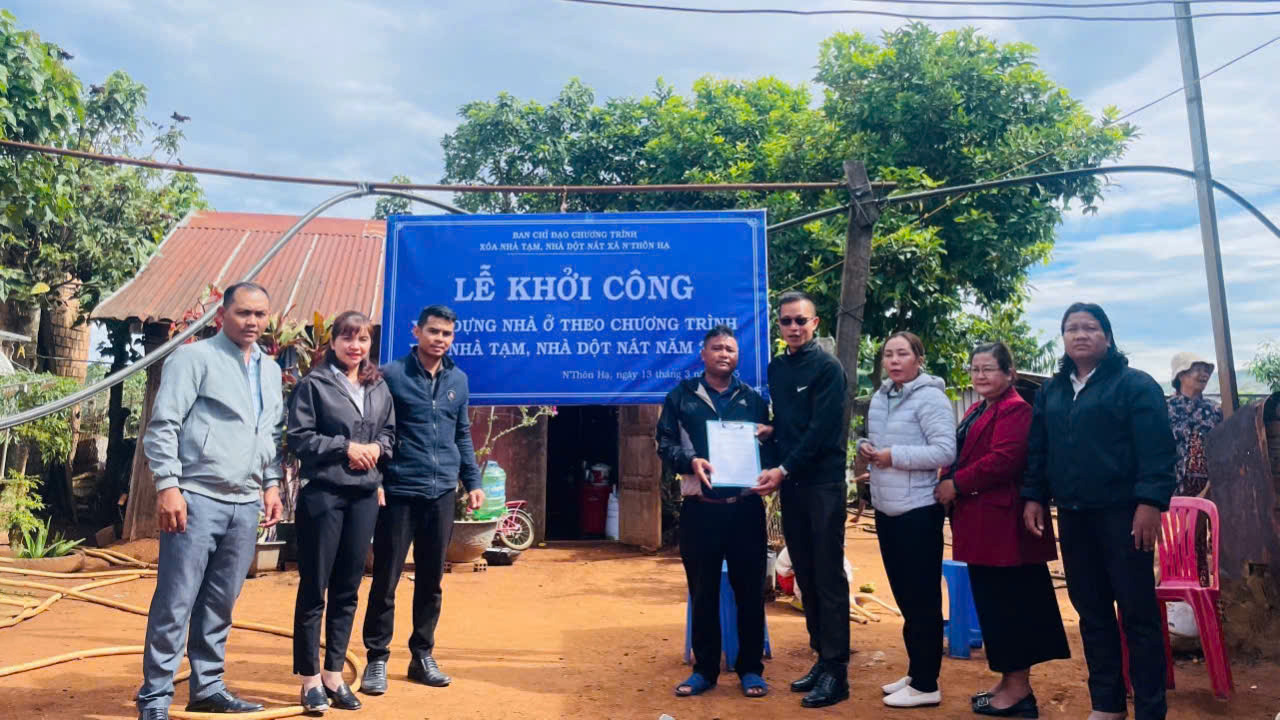 Đức Trọng linh hoạt trong triển khai xóa nhà tạm, nhà dột nát 