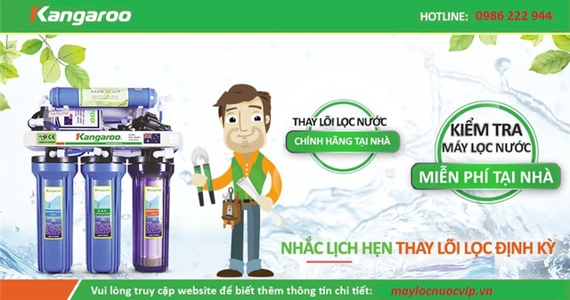 Máy lọc nước Tuấn Hưng: Địa chỉ mua lõi lọc Korihome chính hãng