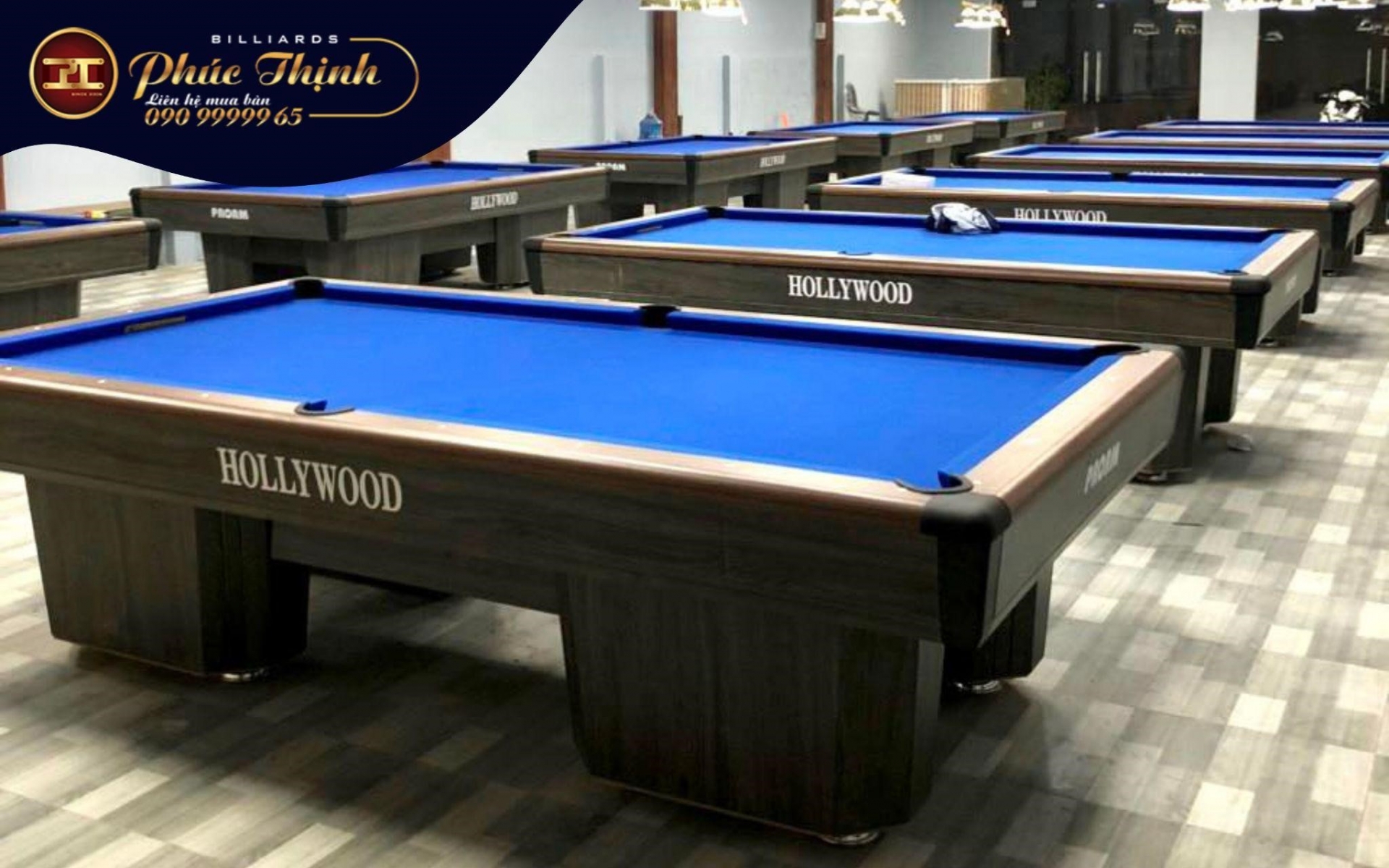 Địa chỉ bán Bàn Bida Hollywood tốt nhất 2025 – Bida Phúc Thịnh TP.HCM