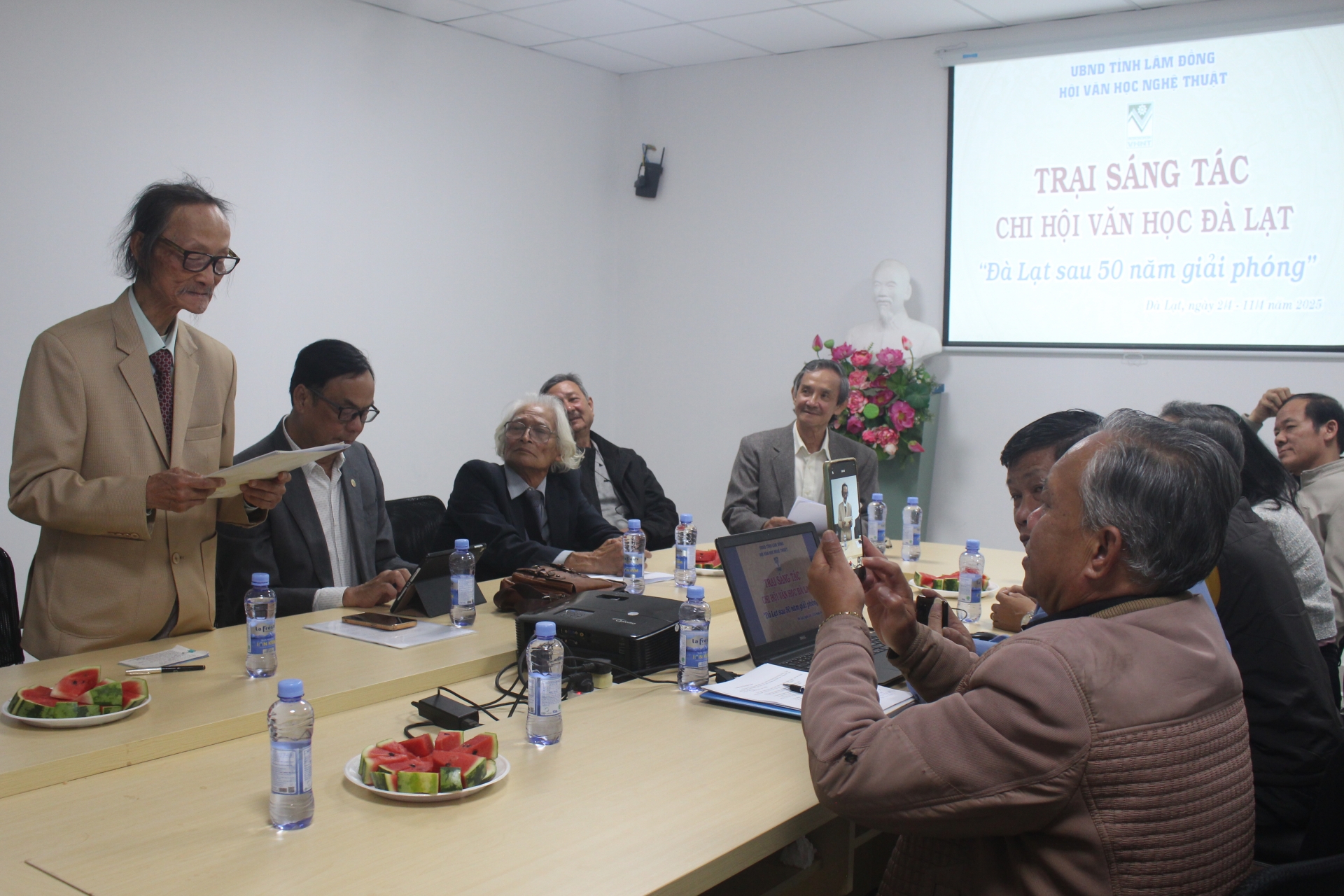 Sáng tác 40 tác phẩm văn học “Đà Lạt 50 năm sau giải phóng”
