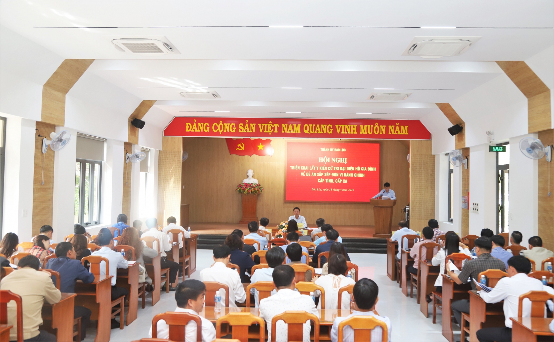 Bảo Lộc triển khai công tác chuẩn bị lấy ý kiến cử tri về sắp xếp đơn vị hành chính