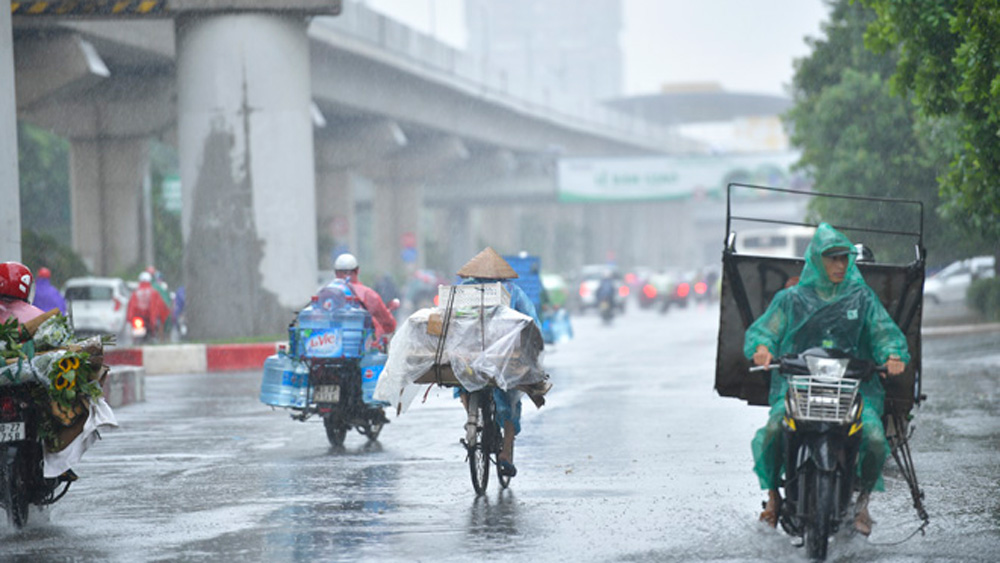Thời tiết ngày 9/4: Nhiều khu vực trên cả nước có mưa