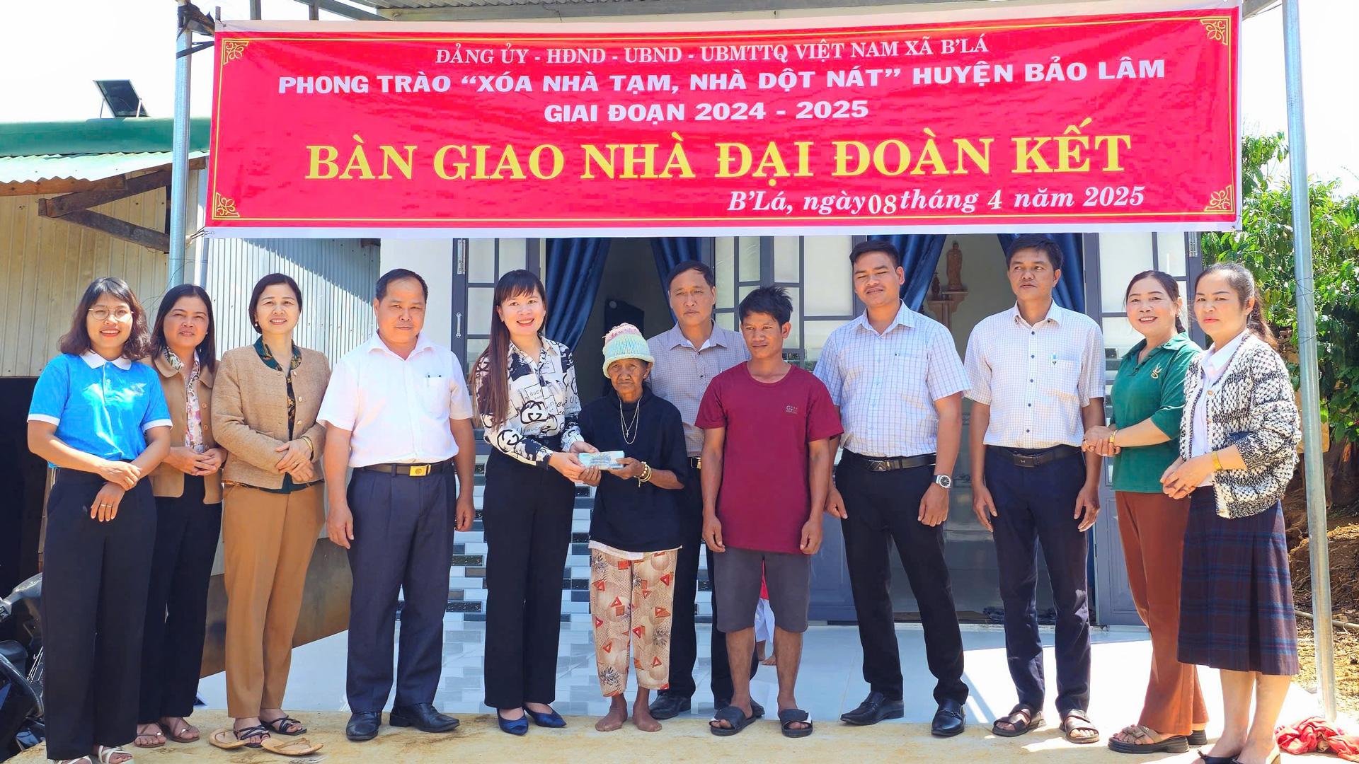Bảo Lâm làm tốt công tác xóa nhà tạm, nhà dột nát