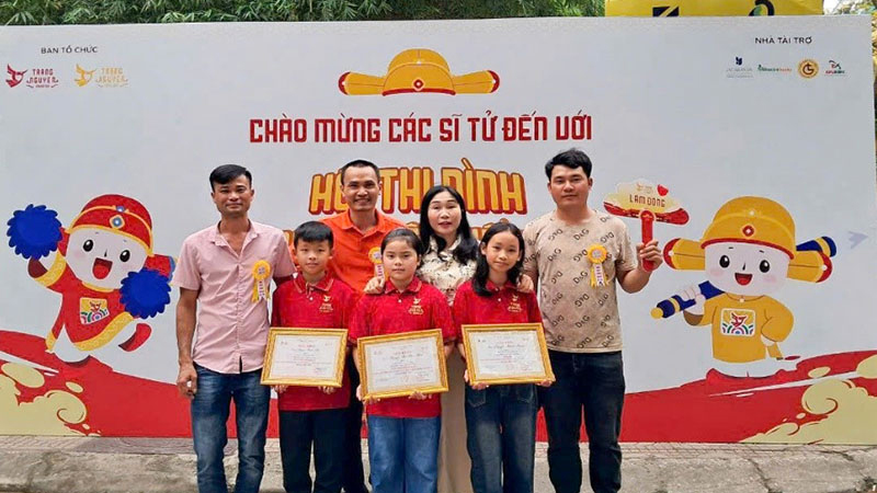 Học sinh Bảo Lộc đạt giải Ba vòng thi Đình Cuộc thi Trạng Nguyên Tiếng Việt