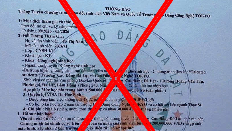 Cảnh báo thủ đoạn lừa đảo mới đối với học sinh, sinh viên