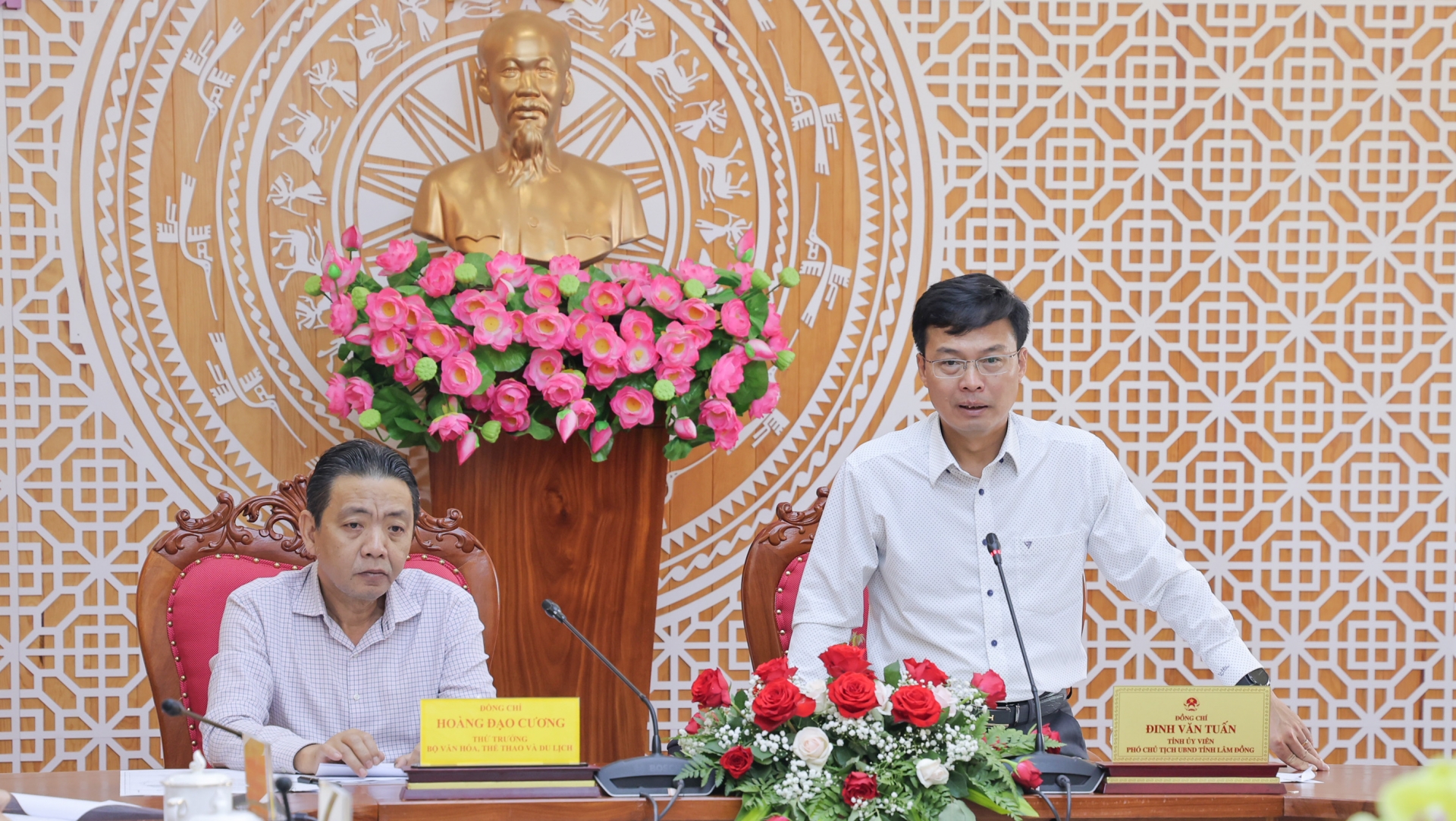 Bộ Văn hoá, Thể thao và Du lịch làm việc với UBND tỉnh Lâm Đồng về dự án Trung tâm huấn luyện thể thao quốc gia Đà Lạt