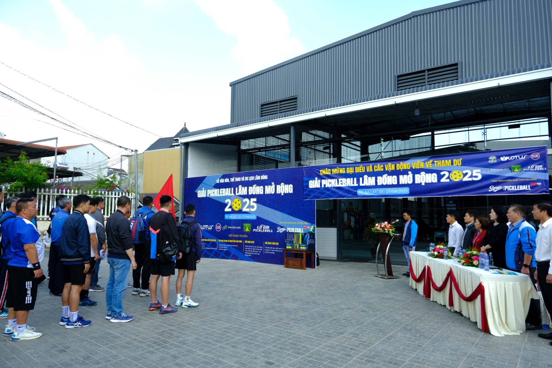 Gần 350 VĐV tranh tài tại Giải Pickleball tỉnh Lâm Đồng mở rộng